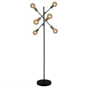 Lampadaires 6 lampes design Näve Modo Noir Métal 2097122