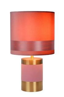 Lampe de table design Lucide Extravaganza Rose Métal 10500/81/66