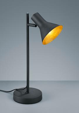 Lampe design Trio Nina Noir Métal R50161002