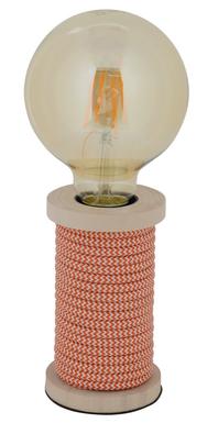 Lampes 1 lampes design Näve Max Orange Métal - Tissus 3158198