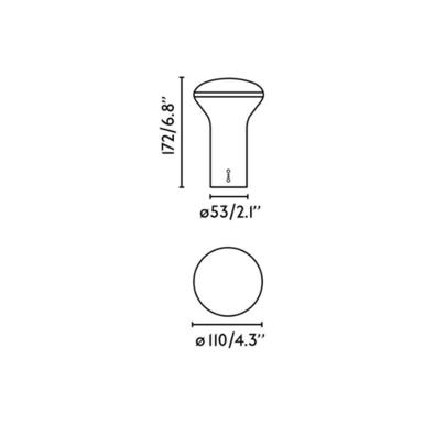 Lampe Baladeuse Buddy - Faro - H cm - 1xLED INT - Blanc - 20208