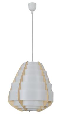 Suspensions 1 lampes design Näve Malmo Beige Plastique 7076111