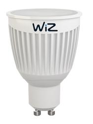 Ampoule GU10 connectée Wiz Blanc Plastique 653013