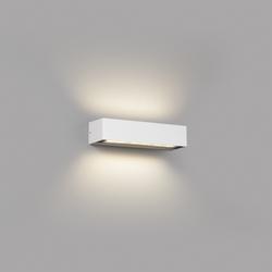 Applique extérieure 2 lampes led Faro Doro Blanc Aluminium 71900