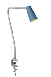 Lampe à pince design Lucide Bastin Bleu Acier 05536/01/35