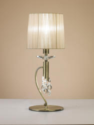 Lampe avec abat jour Mantra Tiffany Antique Métal 3888