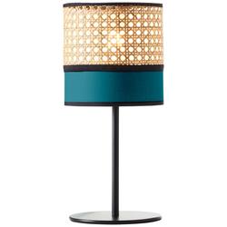 Lampe design Brilliant Dayanara Bleu Rotin 99087/73