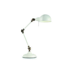 Lampe design industrielle Ideal lux Truman Blanc 01 Métal 145198