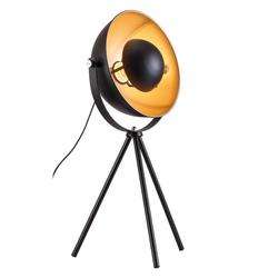 Lampe design Lo Select Flint Noir Métal R2171009 BK+GD