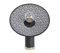 Lampe design Market set Gatsby Paon Noir Métal PR590261