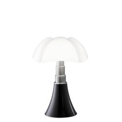 Lampe led "medium" Martinelli-luce pipistrello Marron foncé Inox 620/MED/DIM/MA