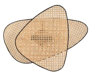 Applique 2 lampes design Market set Screen Beige Métal 655172
