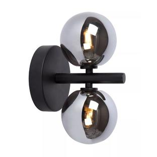 Applique 2 lampes design - Reconditionnée Lo Retour Noir Metal LOL-45274/02/30