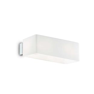 Applique 2 lumières design Ideal lux Box Chrome Métal 09537