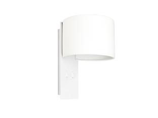 Applique avec abat-jour Faro Fold Blanc Aluminium 64302