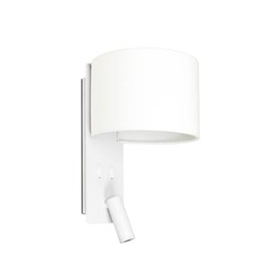 Applique avec liseuse Faro Fold Blanc Aluminium 64304