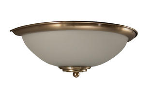 Applique classique Cvl MAYENNE Laiton massif MAYENNE Bruni 3593 Opale