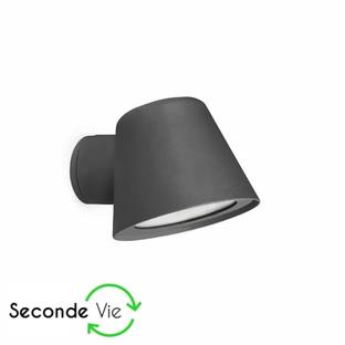 Applique contemporaine extérieure Gina Faro - Reconditionnée Lo Retour Gris anthracite Aluminium LOL-71363
