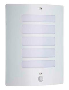 Applique design avec détecteur Brilliant Todd blanc acier inoxydable 47698/05