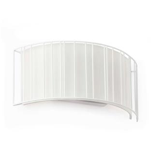 Applique design Faro LINDA Abat-jour Blanc acier+tissu 29306