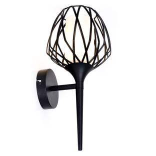 Applique design Lo Select Lora Noir Métal - Verre R4191011