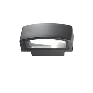 Applique extérieure design Ideal lux Andromeda Noir Aluminium 061597