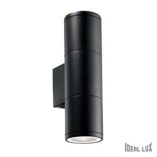 Applique extérieure design Ideal lux Gun Noir Aluminium 100395