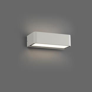 Applique extérieure led Faro Takua Blanc Aluminium 71308