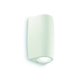 Applique extérieure led Ideal lux Keope Blanc 01 résine 147765