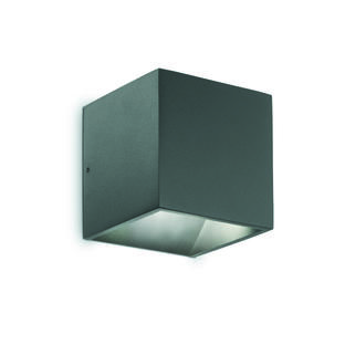 Applique extérieure led Ideal lux Rubik Gris anthracite Aluminium 149738
