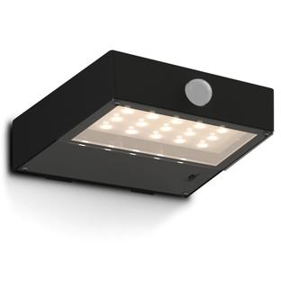 Applique extérieure led Mira Noir Plastique HY38WSRB