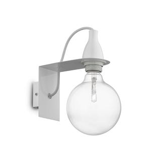 Applique industrielle Ideal lux Minimal Blanc 01 Métal 045191