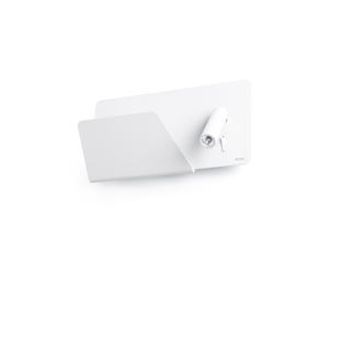 Applique led avec prise USB Faro Suau Blanc Métal 62124