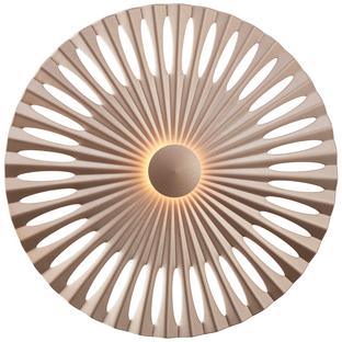 Applique led Brilliant Phinx Marron Aluminium G97051/20