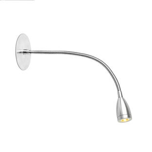 Applique led encastrable Faro Loke Chrome Aluminium 40996