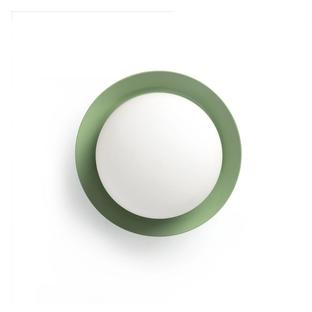 Applique led Faro May Vert Acier 40099