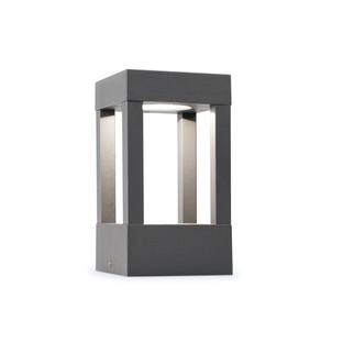 Borne extérieure led Faro Agra Gris anthracite Fonte d'aluminium 70755