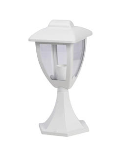 Borne extérieures design Little Garden Blanc Fonte d'aluminium 653692