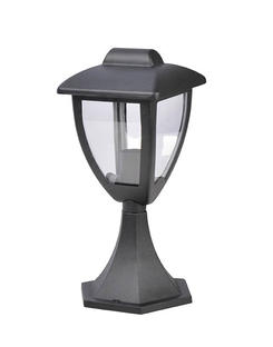 Borne extérieures design Little Garden Noir Fonte d'aluminium 653691