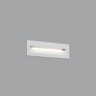 Applique extérieure Nat - LED intégrée - Aluminium / Blanc mat - Faro - 70271