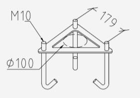 Kit d'ancrage pour béton Norlys 405ZZ