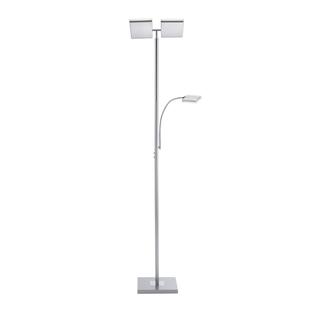 Plafonnier LED lampadaire chrome salon support lampe de projecteur  LeuchtenDirekt 15383-55