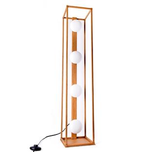 Lampadaire 4 lampes design Glob Beige Métal R1193019