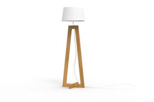 ALUMINOR - Lampadaire salon Lampadaire TOTEM Bois