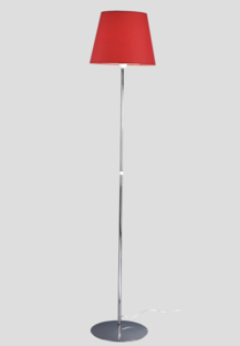 Lampadaire design Aluminor Store Rouge Acier STORE LS CH R