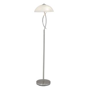Lampadaire design Brilliant Boston Nickel Acier 12858/13