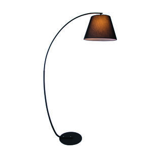 Lampadaire design Lo Select Andrew Noir Métal F70107BK head