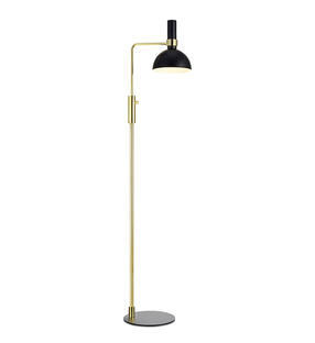 Lampadaire design Markslöjd Larry Noir Métal 106972