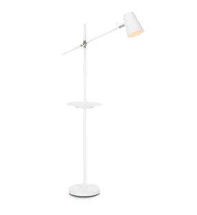 Lampadaire design Markslöjd Linear Blanc Métal 107308