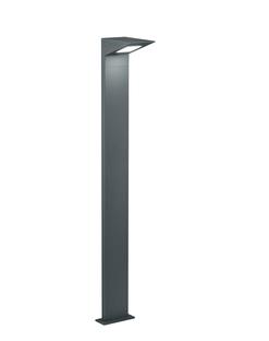 Lampadaire extérieur led Trio Nelson Gris anthracite Fonte d'aluminium 425360142